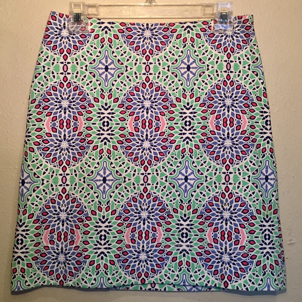 Spring, Pastel Geometric Skirt